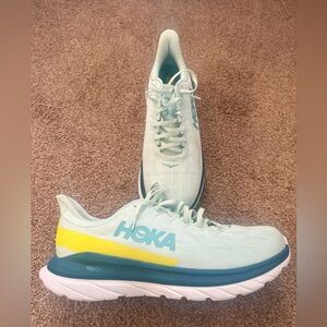 HOKA Mach 4 'Blue Glass Evening Primrose' Size 14